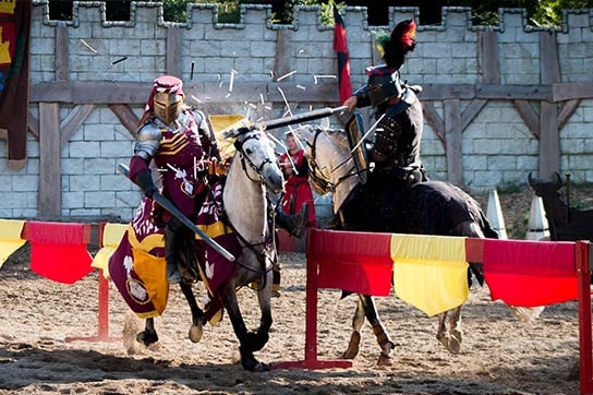 Ritterspiele auf Burg Sommeregg